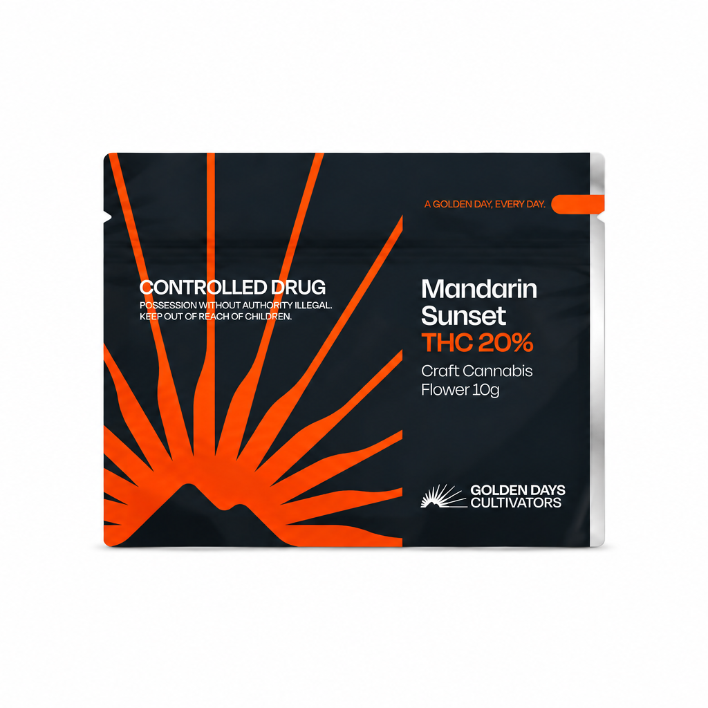 Mandarin Sunset 20% THC Flower 10g